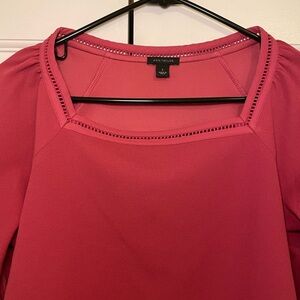 Ann Taylor Square Neck Blouse Small